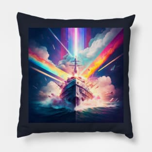 Navy ship party Pillow