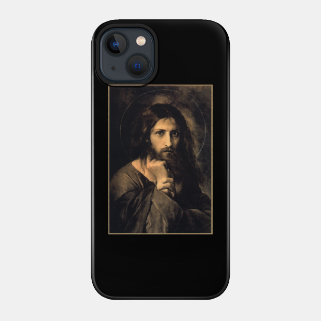 Became A Man, So We Could Be Free - Jesus - Phone Case