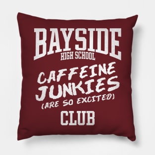 Bayside Caffeine Junkies Club Pillow