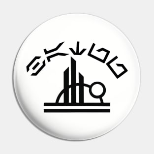 Batuu Aurebesh logo Pin