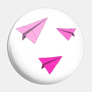 Paper Planes Sticker Pack Pink Pin