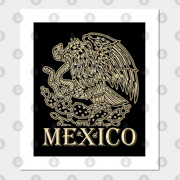 Mexican Coat Of Arms Mexican Eagle Posters And Art Prints Teepublic