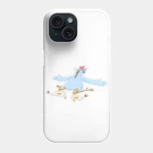 Funny chicken crying T-Shirt Phone Case