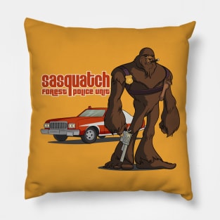 Sasquatch - Forest Police Unit Pillow