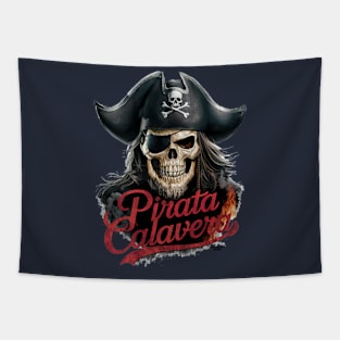 Pirata Calavera Tapestry