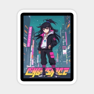 Dynamic Anime Vibes: A Journey of Color and Emotion Magnet