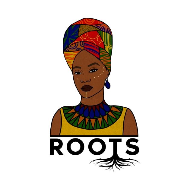 African Roots, Afro Woman, Black Pride by dukito