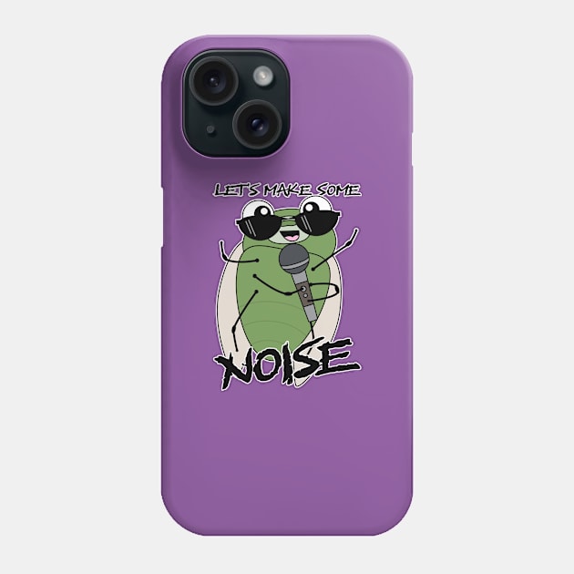 Let Make Some Noise with Cicadas Phone Case by C|D Designs