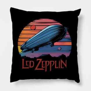 Led Zepplin Vintage Vibes Pillow