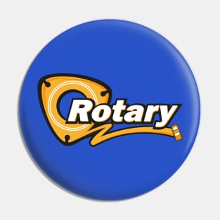 Rotary Dorito Pin