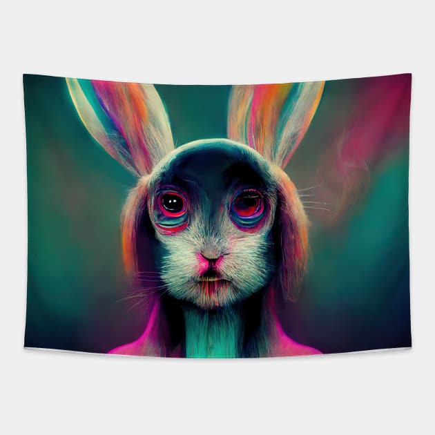 Rabbit tapestry cheap