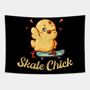 Skate chick Tapestry