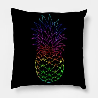 Rainbow Pineapple Pillow