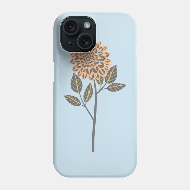 Dahlia Phone Case by Rebelform