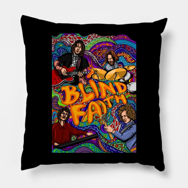 Blind Faith Pillow by HelenaCooper