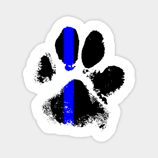 k9 blue line stickers and other products Magnet