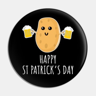 Happy St Patrick's Day Pin