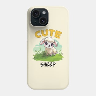 cute baby sheep Phone Case