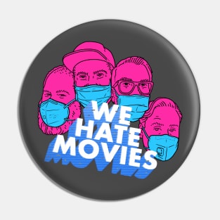 We Hate Movies - Quarantine Logo Pin