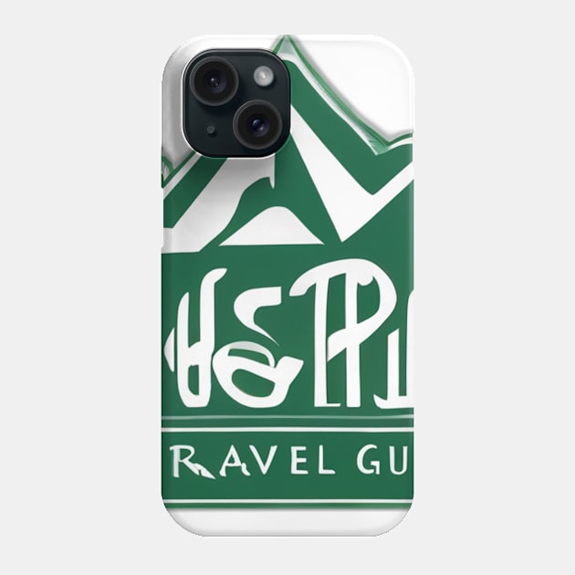 Mountain Escape Travel Guide Logo No. 850 Phone Case by cornelliusy