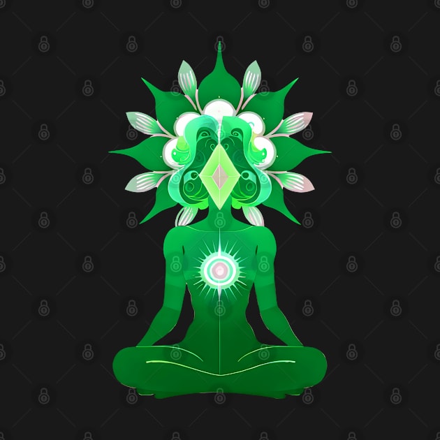 Aura Green Meditation 04 by CGI Studios