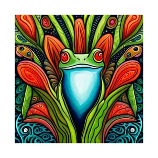 Tim the Colorful and Psychedelic Frog T-Shirt