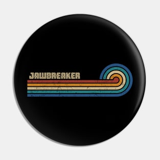 Jawbreaker - Retro Sunset Pin