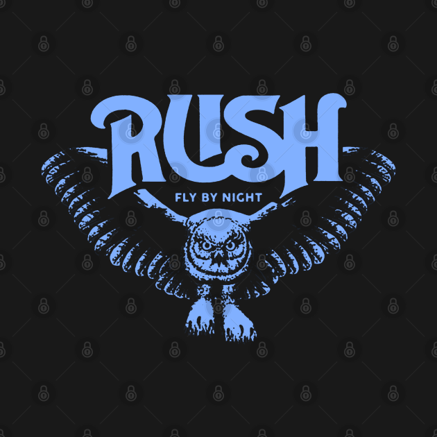 Rush Fly By Night Rush Band T Shirt Teepublic 