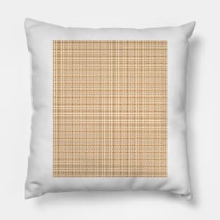 Beige checkered pattern Pillow
