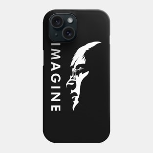 silhouette imagine john Phone Case