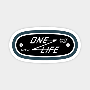 One Life Live It Magnet