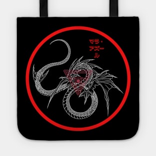 Japanese dragon Tote