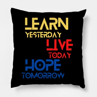 Motivational Quote Pillow