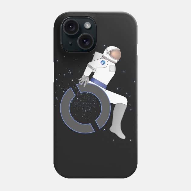 Wheelie Spaceman Phone Case by RollingMort91