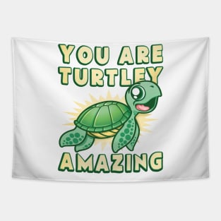 You Are Turtley Amazing Tapestry