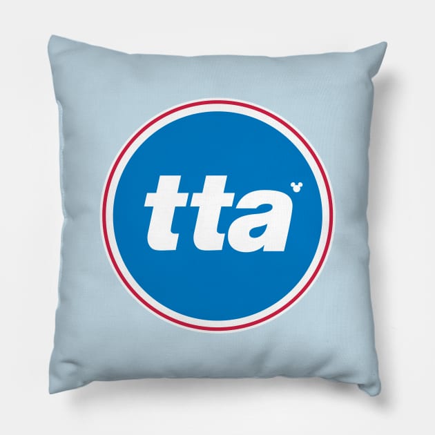 Tomorrowland Transit Authority Pillow by MikeSolava