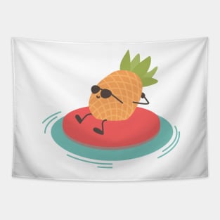 Kawaii Pineapple, me Squishies Halloween Holiday Team Tapestry