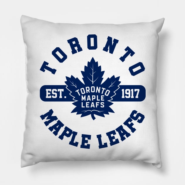 Toronto Maple Leafs Pillow by Pittih