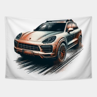 Porsche Cayenne Tapestry