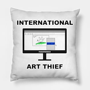 International Art Thief Pillow