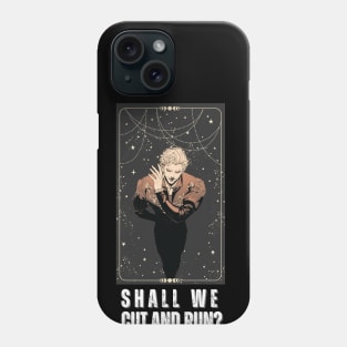 Astarion Shall We Cut and Run Phone Case