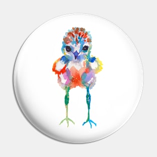 Brave chick Pin