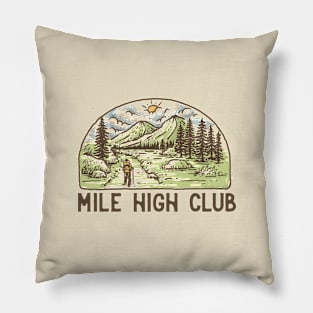 Mile High Club Pillow