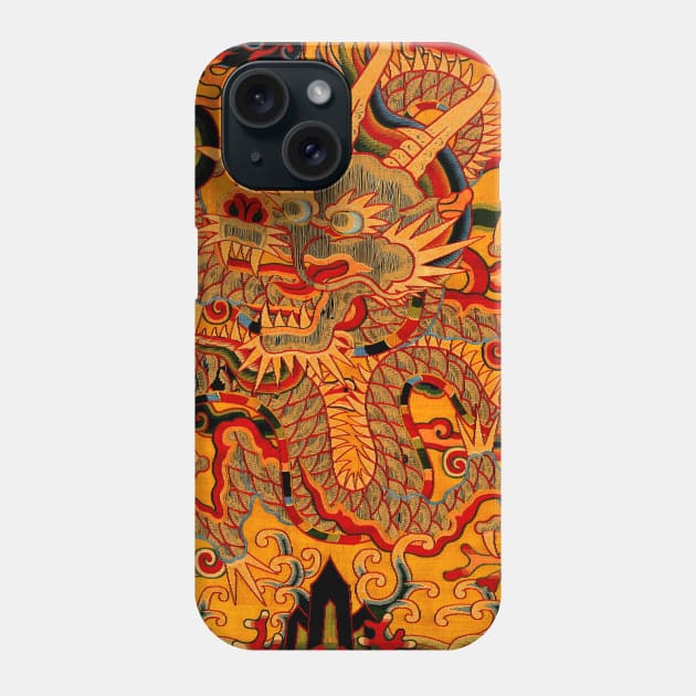 Inperial Ming Chinese Dragon Art Phone Case by ppandadesign