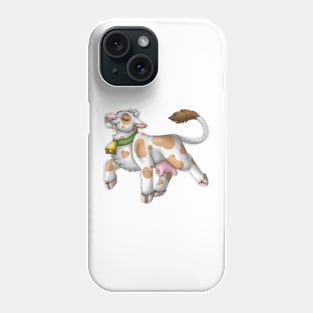 Happy Moo: Cream Spots Phone Case