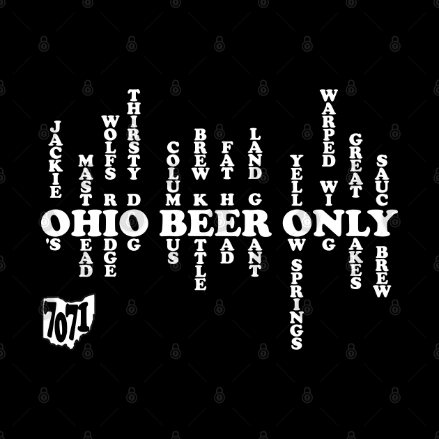 Ohio Beer Only by 7071