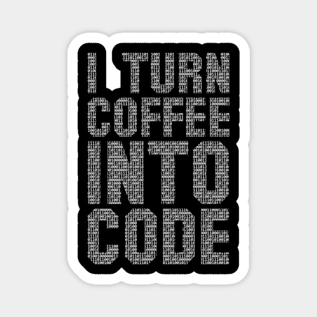 I Turn Coffee Into Code funny saying motivational quote for programer Magnet by jodotodesign