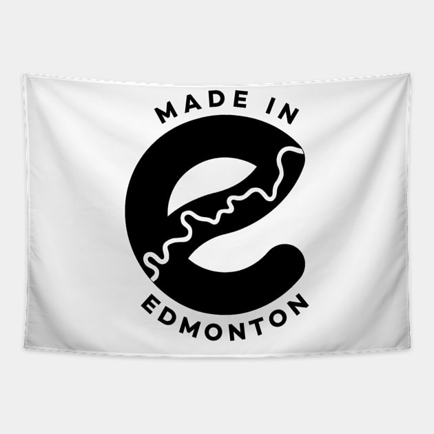 Made in Edmonton Tapestry by Edmonton River