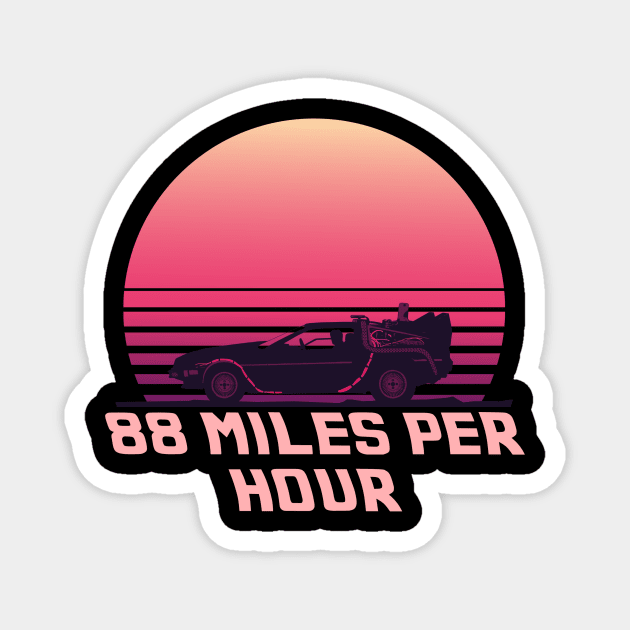 Back to the Future Magnet by DesignedbyWizards