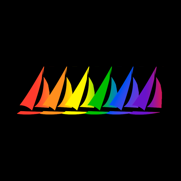 LGBT Sailor's Gay Pride by Sailfaster Designs
